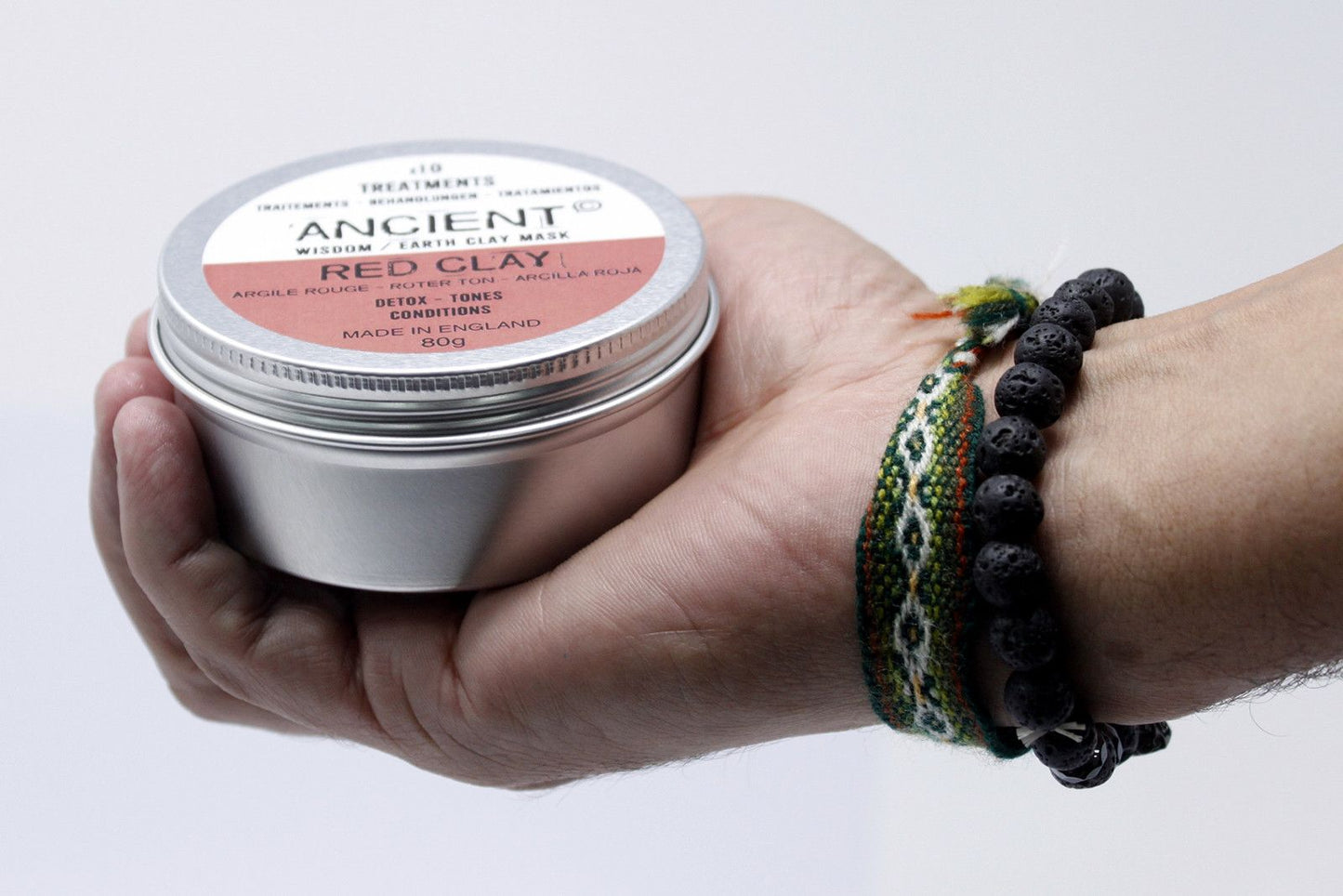 Roter Ton - Gesichtsmaske 100g