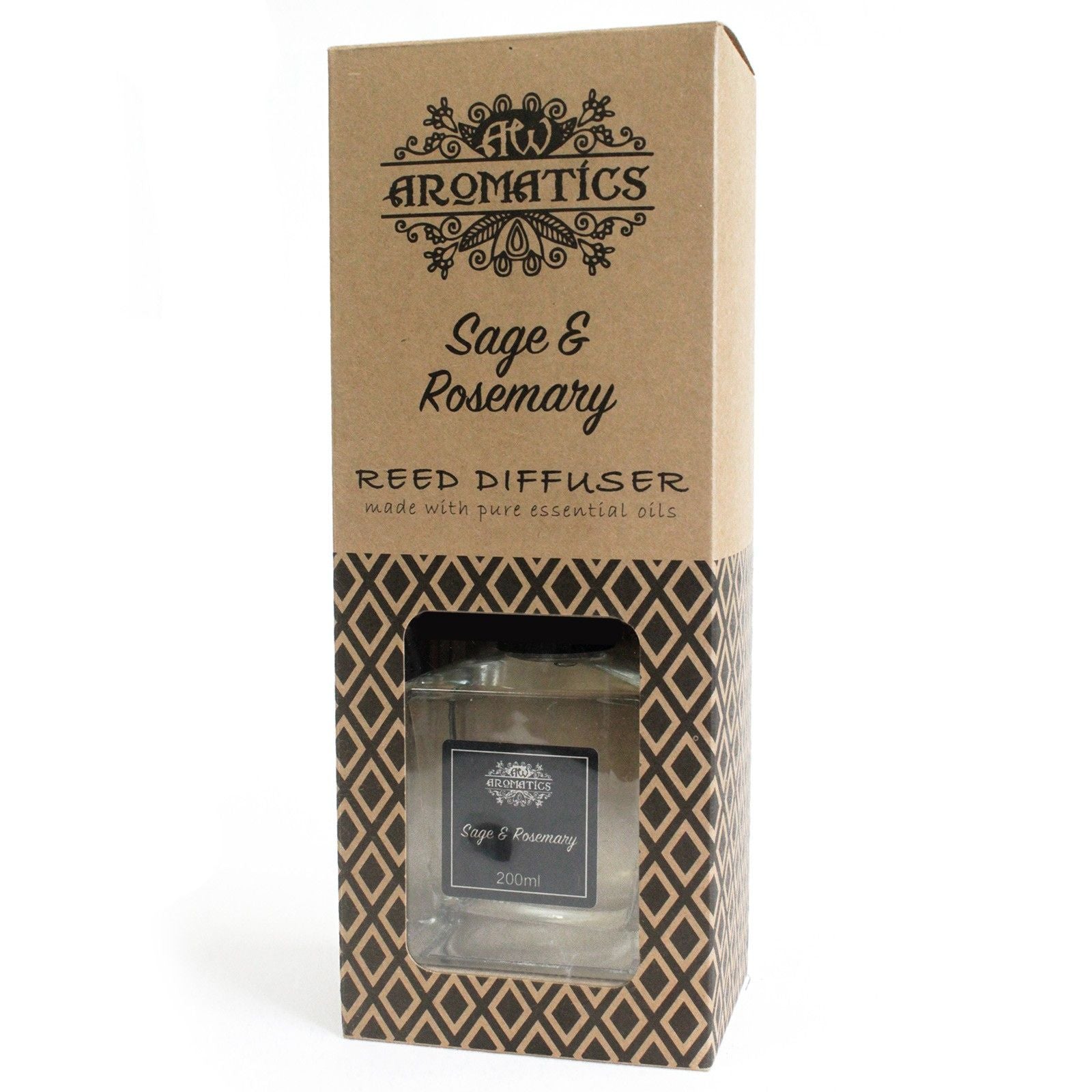 200ml Raumduft aus natürlichen ätherischen Ölen - Sage & Rosemary