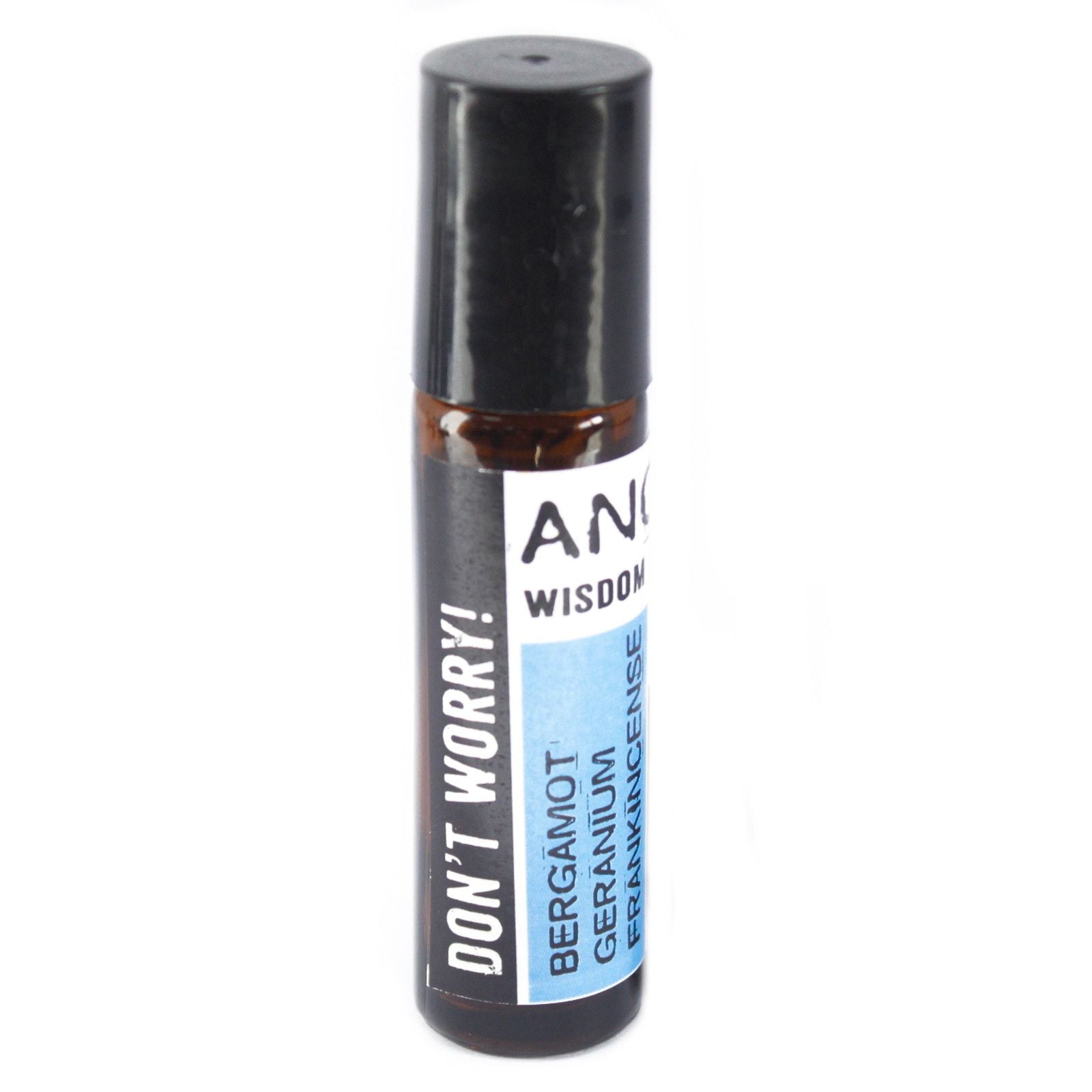 10ml Roll-On "Don't Worry!" mit Bergamotte, Geranie und Weihrauch.