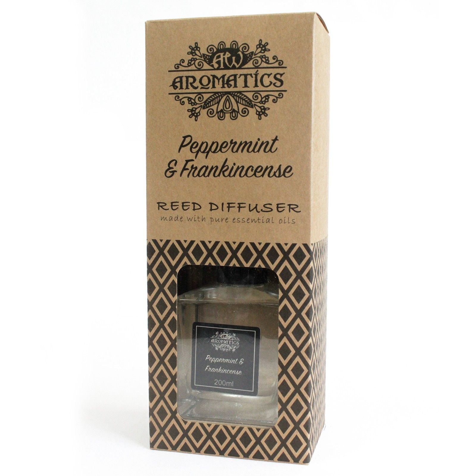 200ml Raumduft aus natürlichen ätherischen Ölen - Peppermint & Frankincense