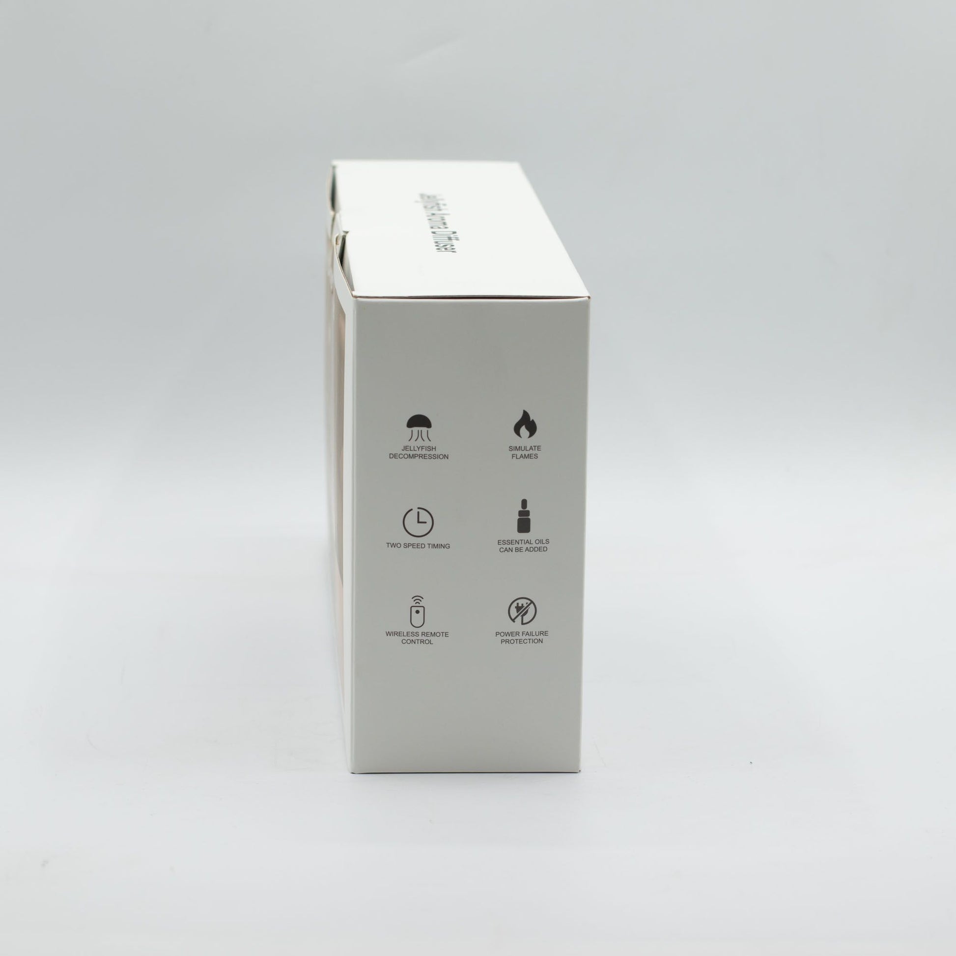 Ship model aroma diffuser with jellyfish decompression, simulated flames, and remote control.