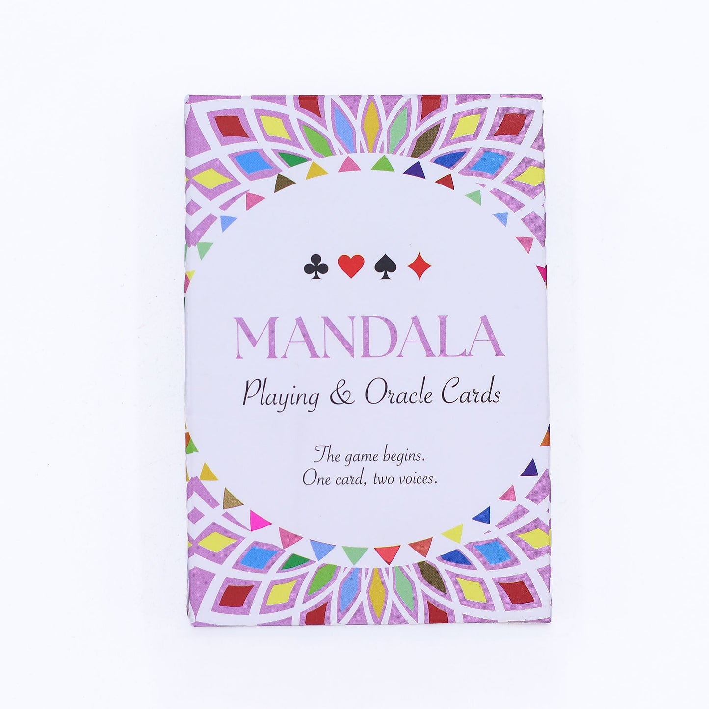 Mindful Mandala Karten – Spiel & Orakel vereint mit Mandala-Motiven.