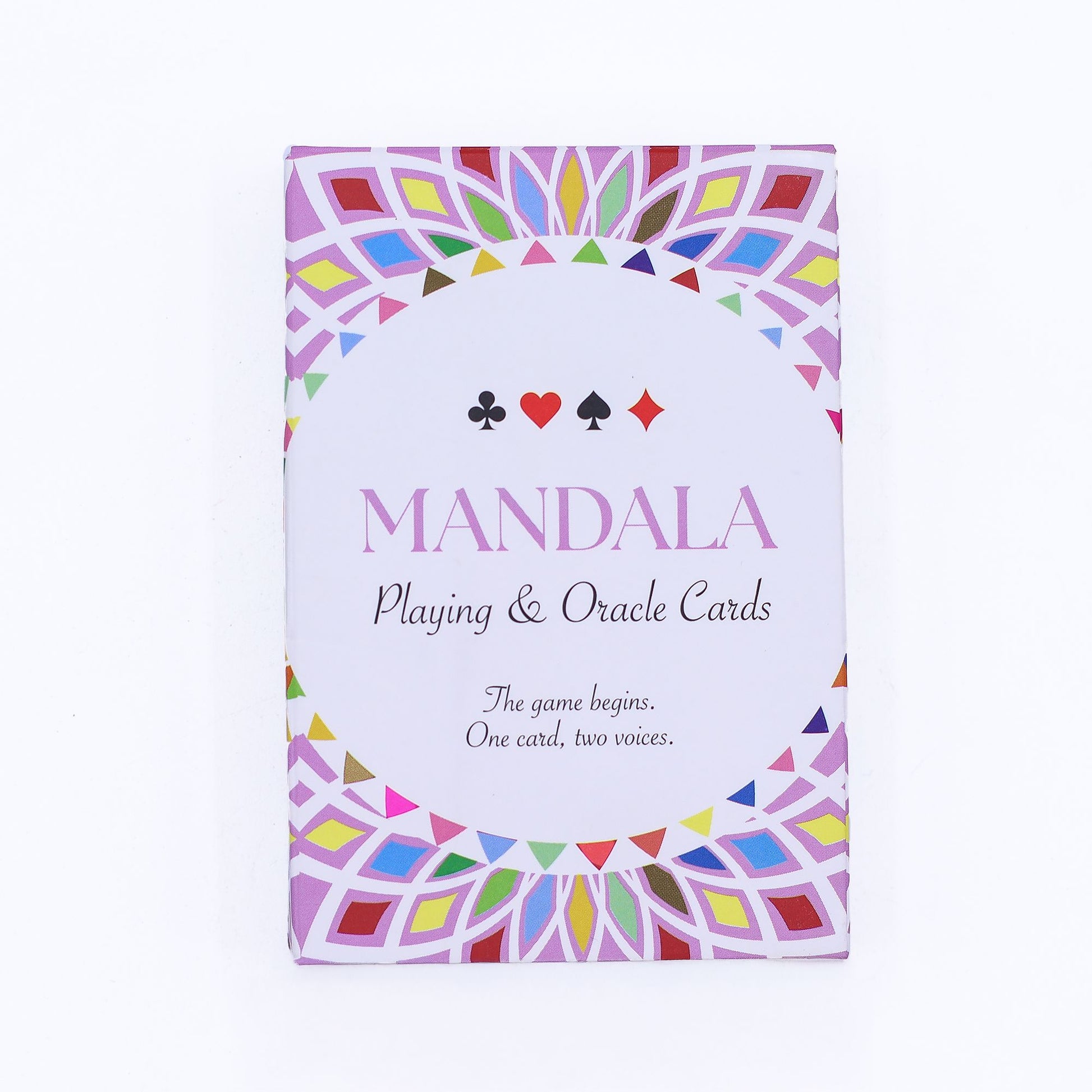 Mindful Mandala Karten – Spiel & Orakel vereint mit Mandala-Motiven.