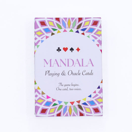 Mindful Mandala Karten – Spiel & Orakel vereint mit Mandala-Motiven.
