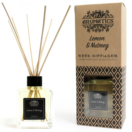 200ml Raumduft aus natürlichen ätherischen Ölen Lemon & Nutmeg