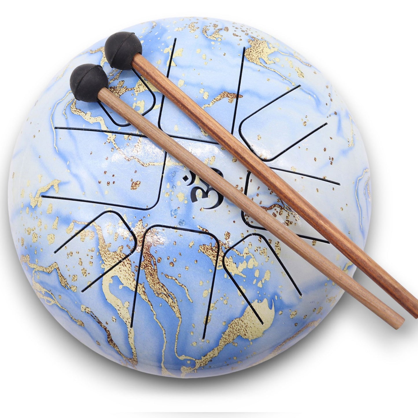 Stahlzungen-Trommel „Blue Sky“, 22x18 cm, mit Tasche