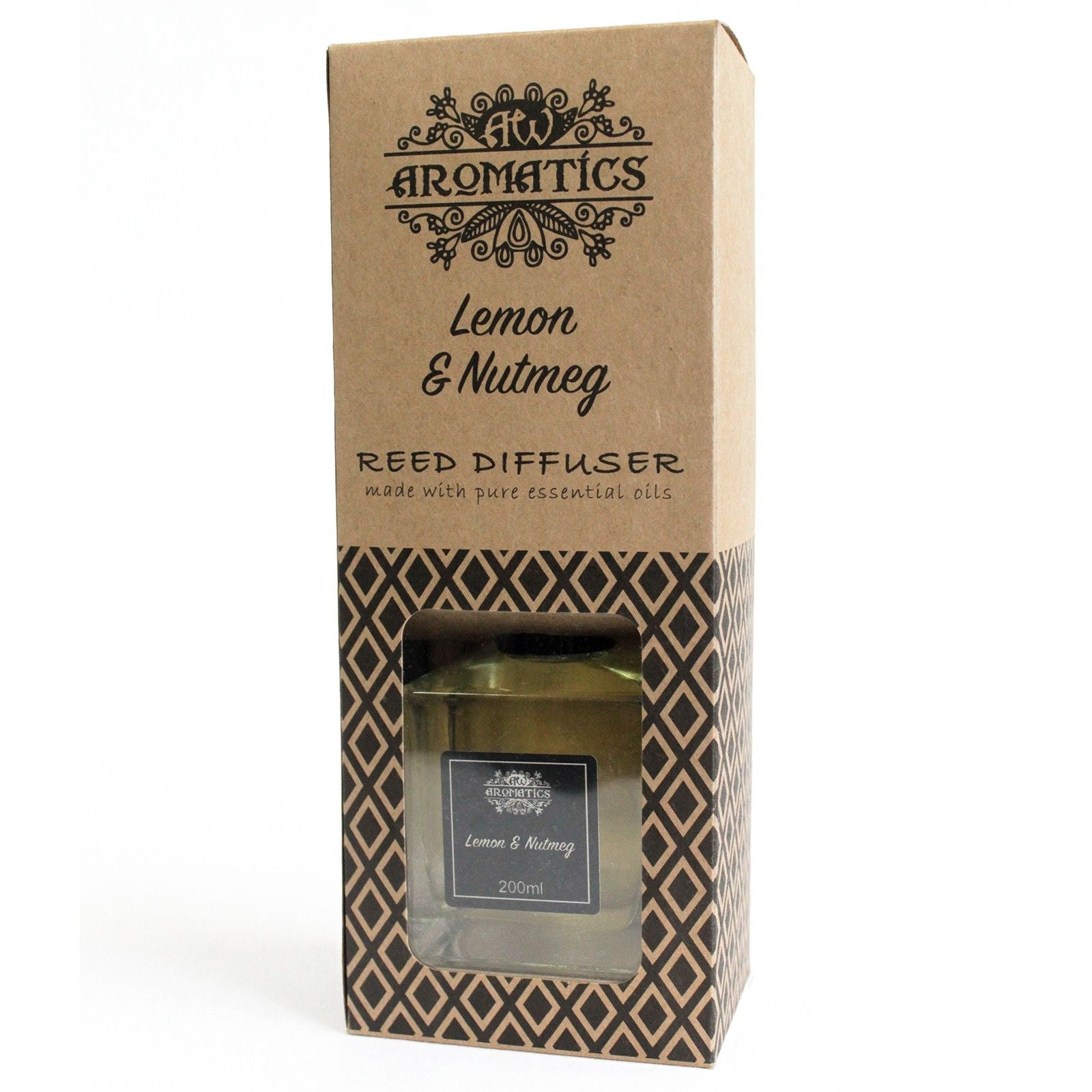 200ml Raumduft aus natürlichen ätherischen Ölen Lemon & Nutmeg
