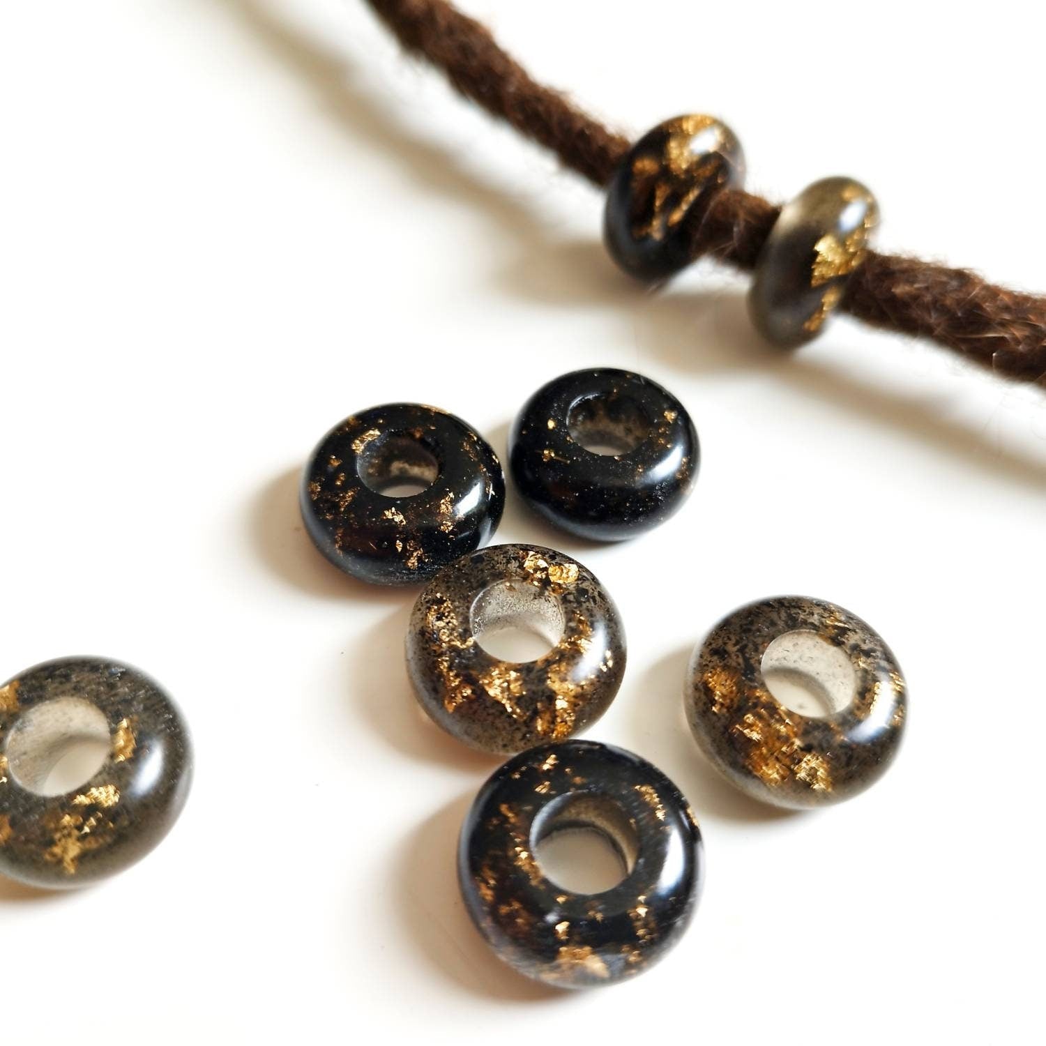 Dreadperlen golden Agnihotra - Flow of Passion