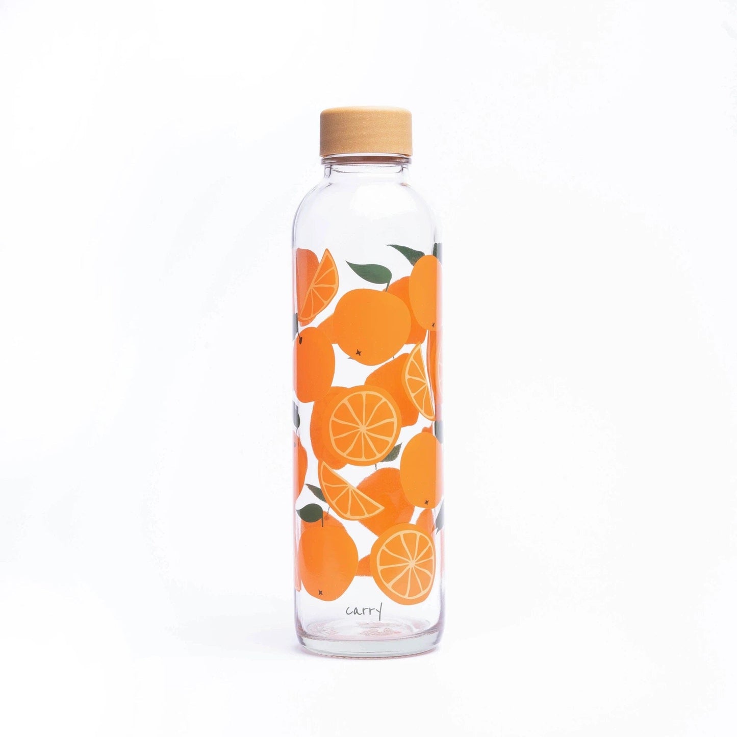 glastrinkflasche-carry-durchsichtig-07-l-juicy-oranges-850772 - Flow of Passion