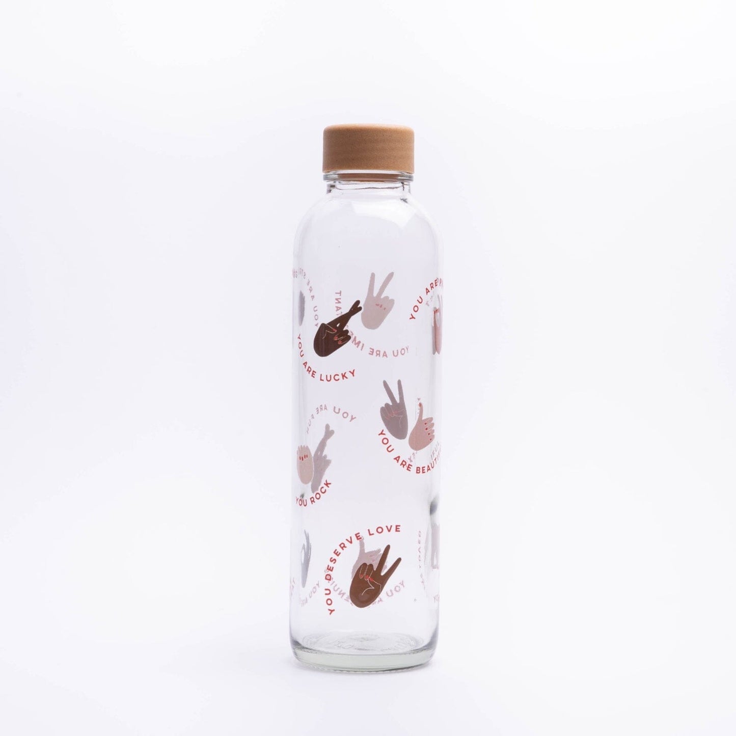 glastrinkflasche-carry-durchsichtig-07-l-power-up-719922 - Flow of Passion