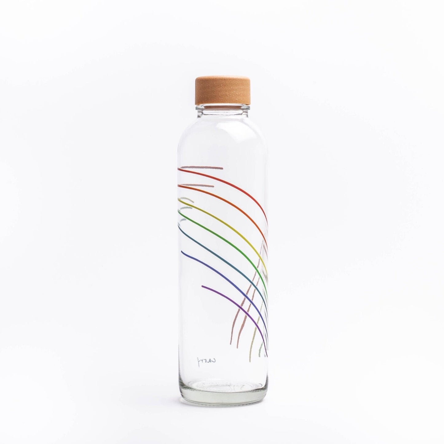 glastrinkflasche-carry-durchsichtig-07-l-rainbow-831923 - Flow of Passion