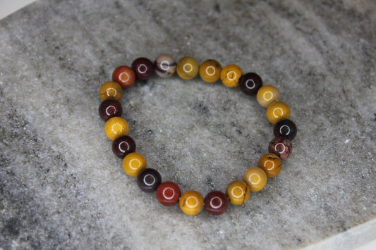 Heilstein Armband aus Mookait - Flow of Passion
