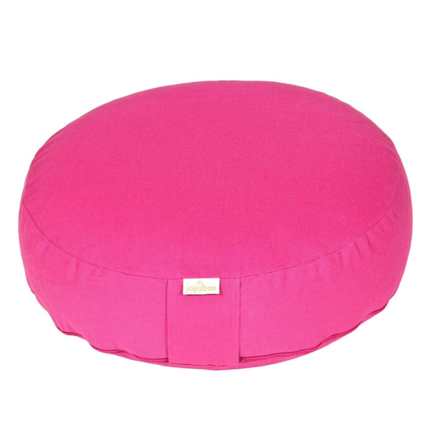 meditationskissen-basic-extra-flach-magenta-buchweizenschalen-35-x-35-x-8-cm-431861 - Flow of Passion