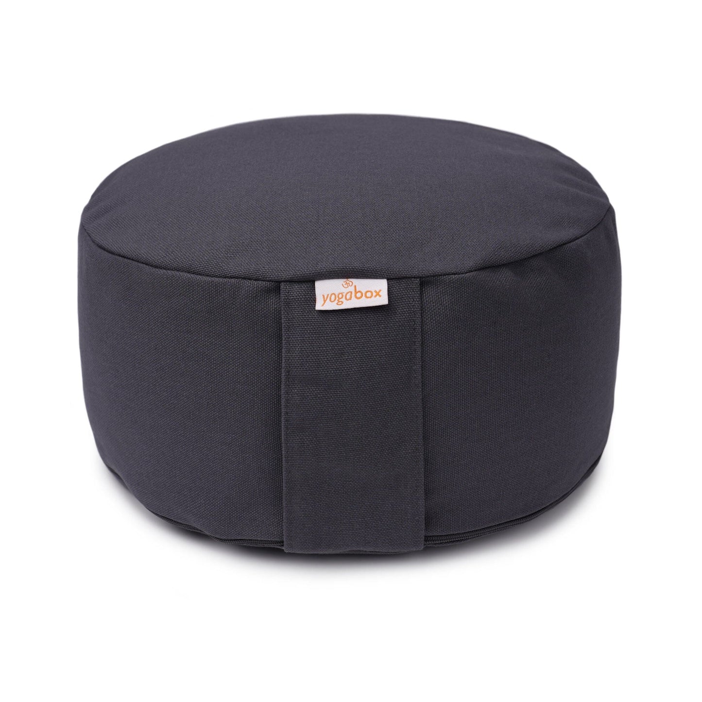 meditationskissen-basic-grau-buchweizenschalen-30-x-30-x-13-cm-286383 - Flow of Passion