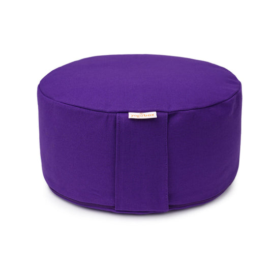 meditationskissen-basic-lila-buchweizenschalen-30-x-30-x-13-cm-763343 - Flow of Passion