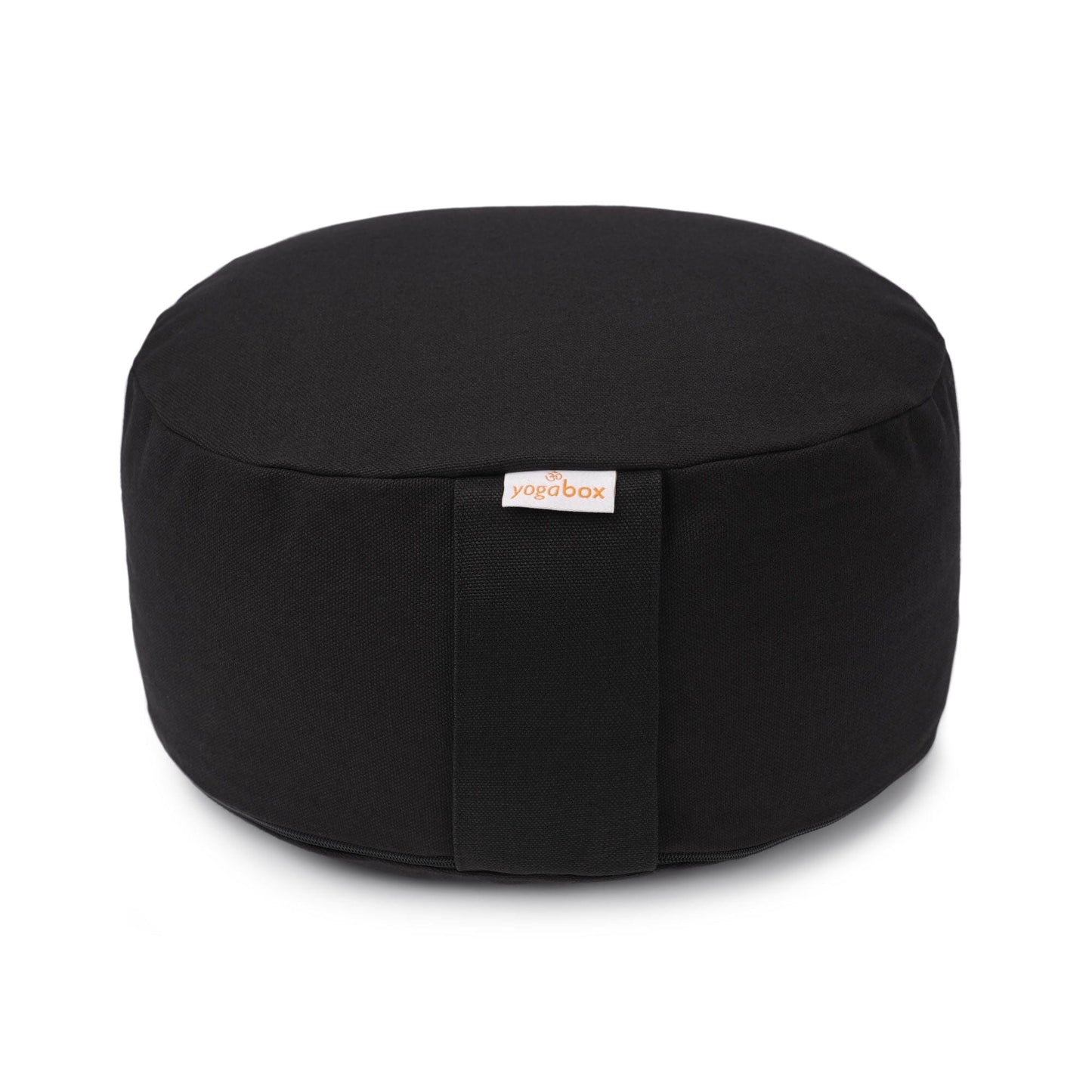 meditationskissen-basic-schwarz-buchweizenschalen-30-x-30-x-13-cm-208057 - Flow of Passion