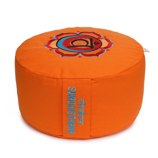 meditationskissen-gluckssitzr-chakra-orange-symbol-chakra-sakral-chakra-swadhisthana-buchweizenschalen-33-x-33-x-15-cm-656844 - Flow of Passion