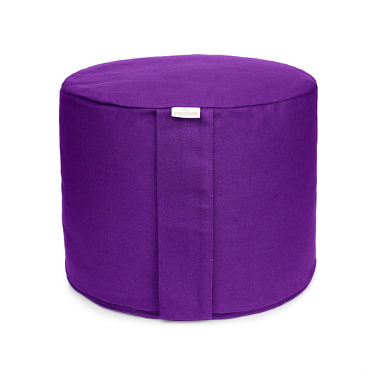 meditationskissen-rondo-big-basic-lila-buchweizenschalen-35-x-35-x-25-cm-651073 - Flow of Passion