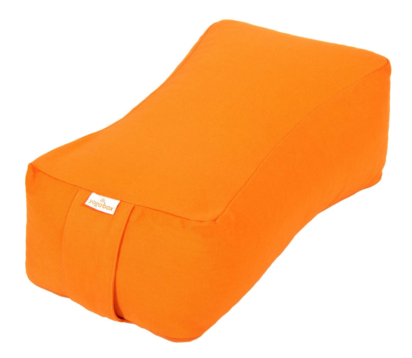 meditationskissen-square-orange-buchweizenschalen-38-x-20-x-13-cm-483282 - Flow of Passion