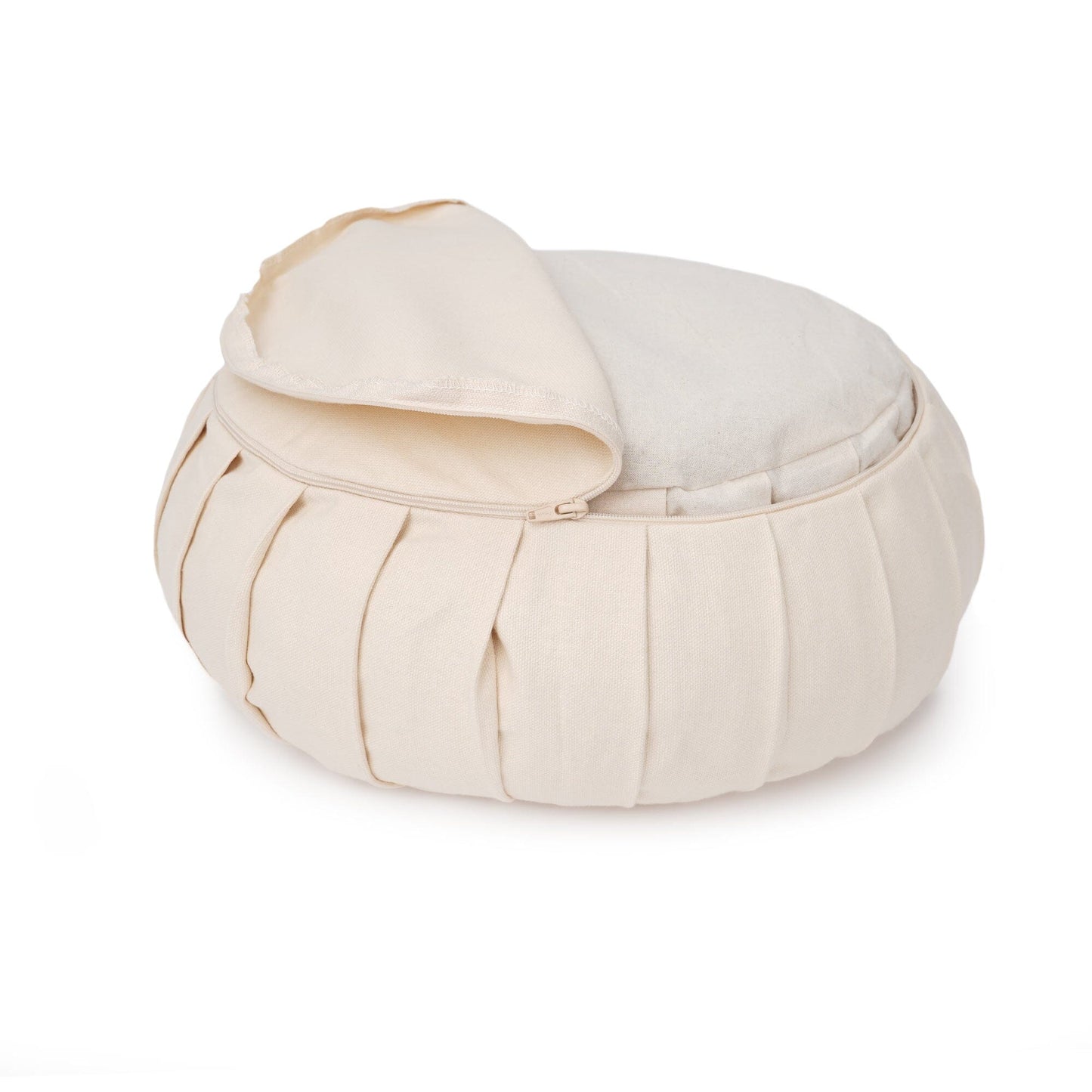 meditationskissen-yogakissen-zafu-basic-mit-zip-129288 - Flow of Passion