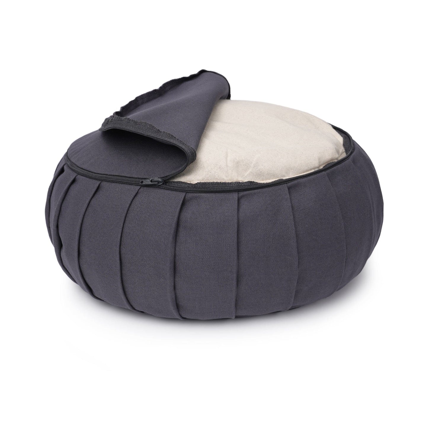 meditationskissen-yogakissen-zafu-basic-mit-zip-187007 - Flow of Passion