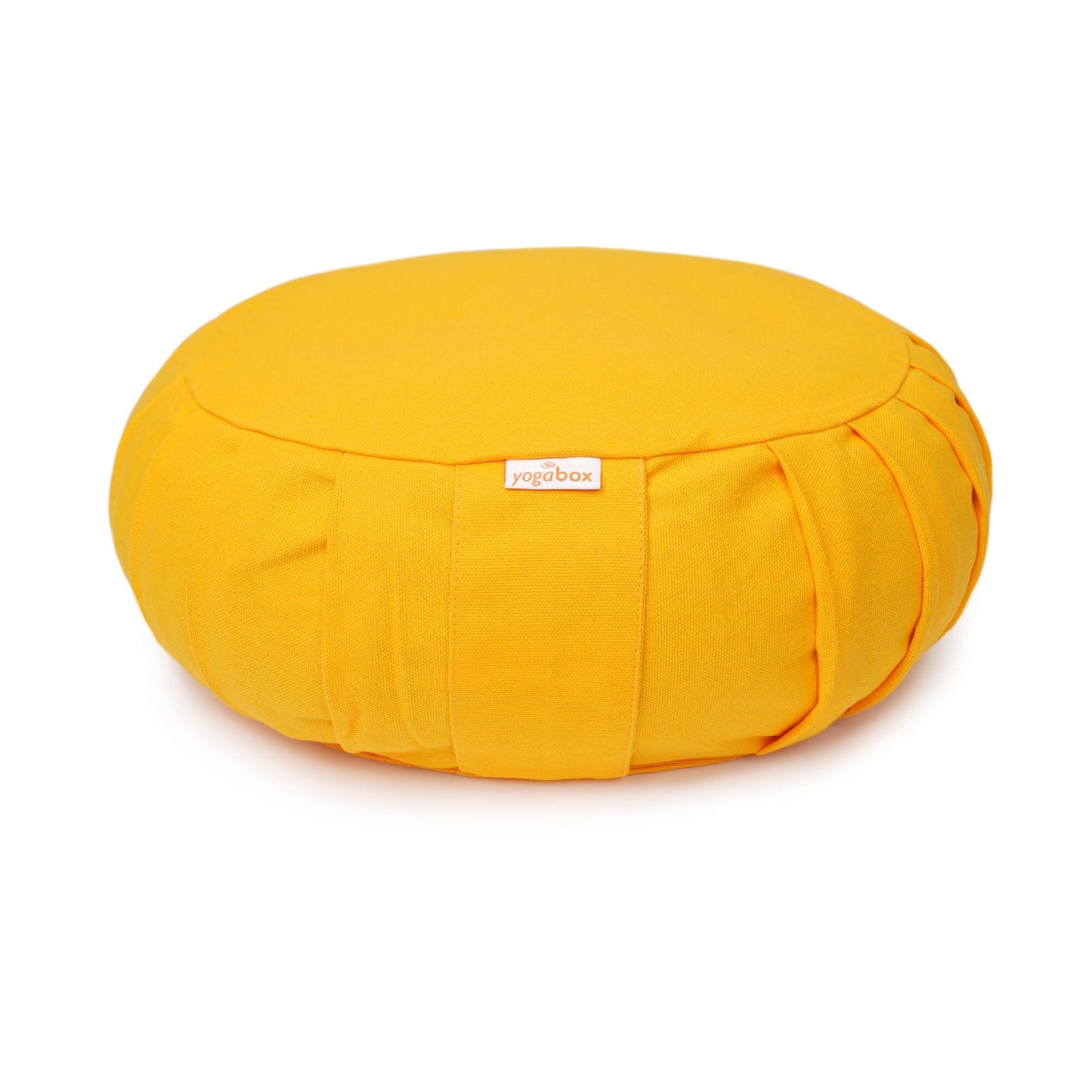 meditationskissen-yogakissen-zafu-basic-mit-zip-dotter-buchweizenschalen-31-x-31-x-15-cm-432705 - Flow of Passion