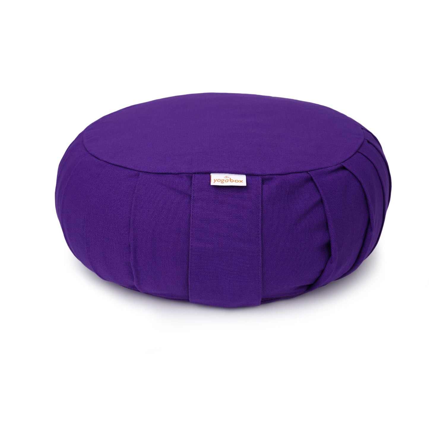 meditationskissen-yogakissen-zafu-basic-mit-zip-lila-buchweizenschalen-31-x-31-x-15-cm-925568 - Flow of Passion