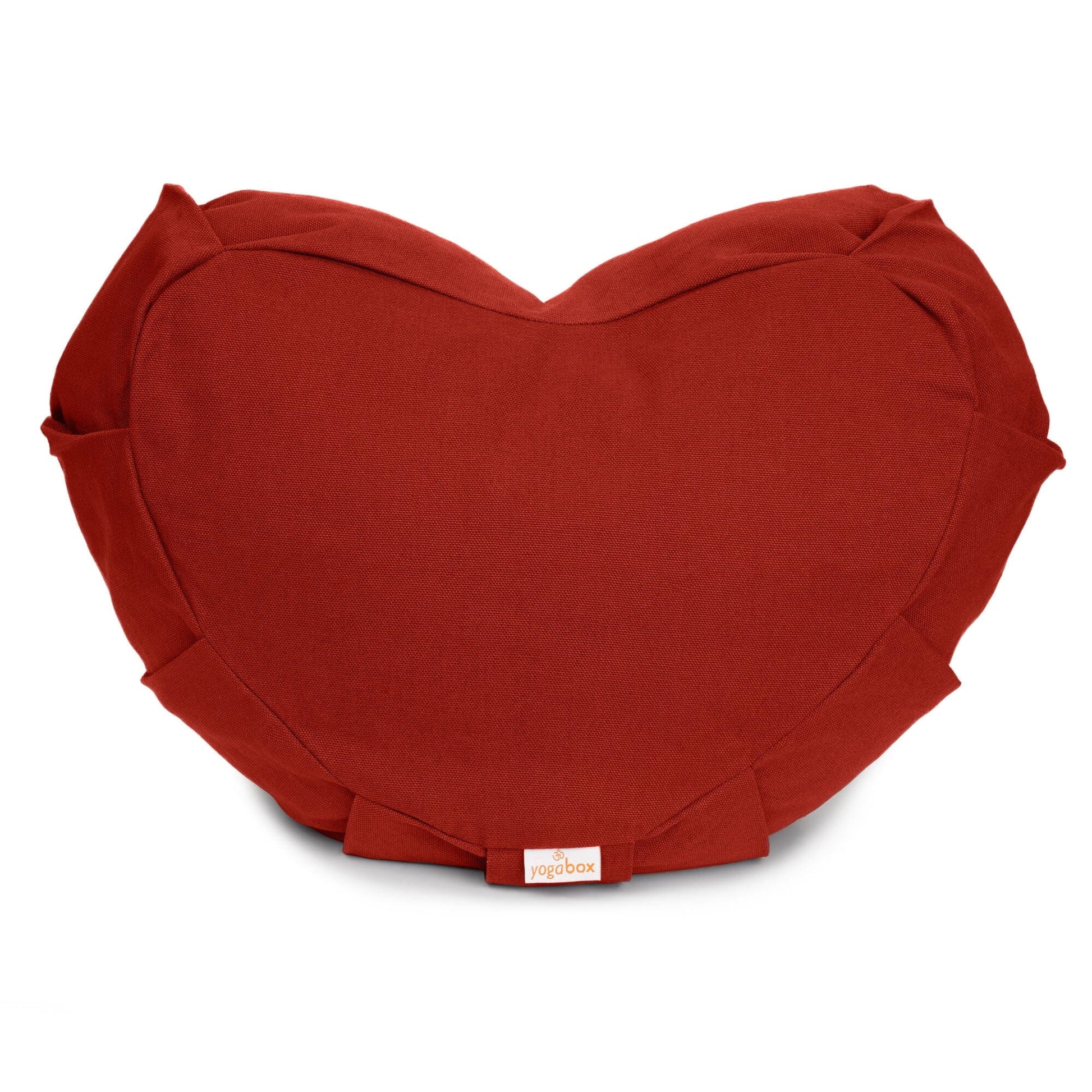 meditationskissen-zafu-zen-halbmond-basic-mit-zip-bordeaux-buchweizenschalen-42-x-42-x-15-cm-624107 - Flow of Passion