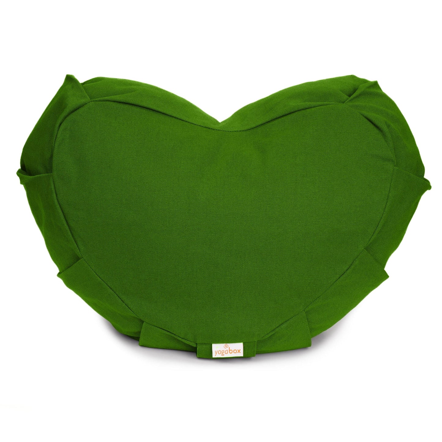 meditationskissen-zafu-zen-halbmond-basic-mit-zip-olivgrun-buchweizenschalen-42-x-42-x-15-cm-810776 - Flow of Passion