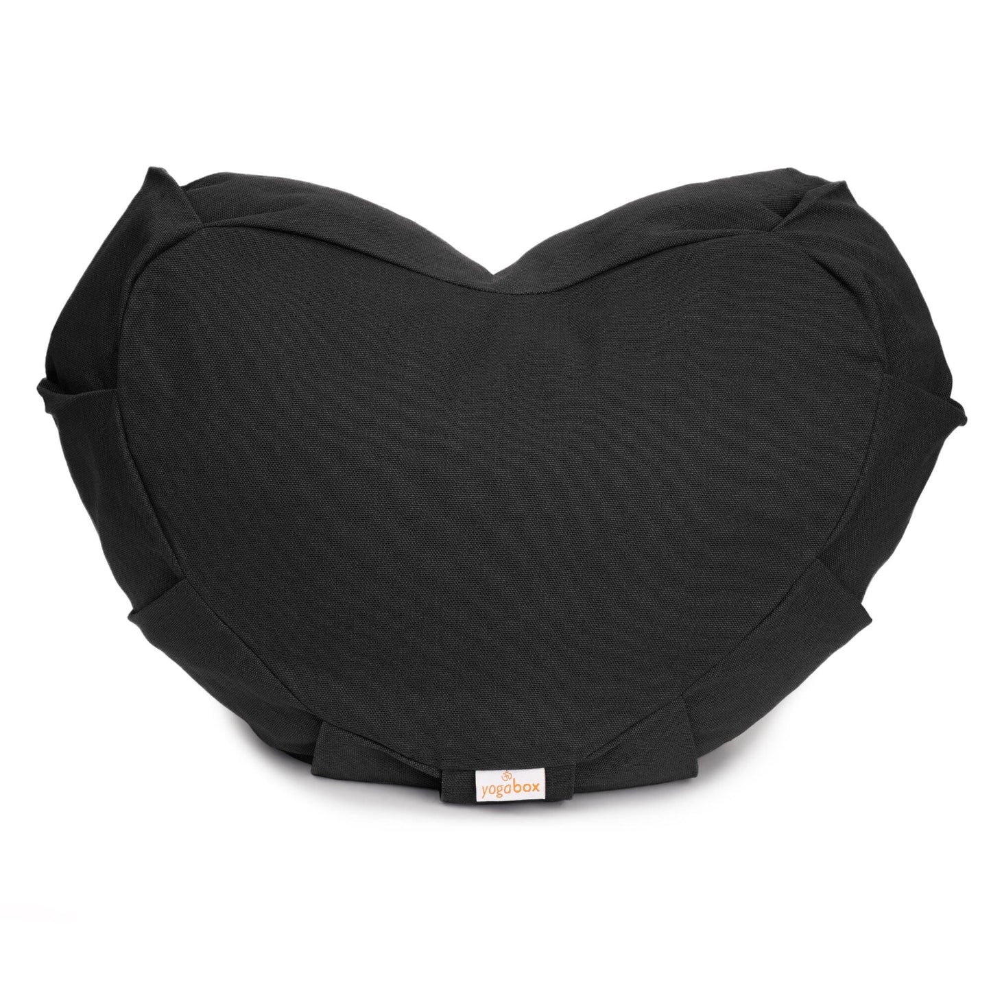 meditationskissen-zafu-zen-halbmond-basic-mit-zip-schwarz-buchweizenschalen-42-x-42-x-15-cm-869419 - Flow of Passion