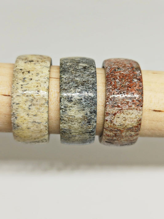 Ring aus Hirschgeweih mit Kupferfüllung - Maßanfertigungen - Flow of Passion