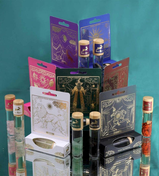 Roll - Ons mit Ätherischen Ölen und Kristallen im Tarot - Thema, 10ml - Flow of Passion