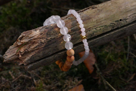 Set Aromaarmband Rosenquartz - Flow of Passion