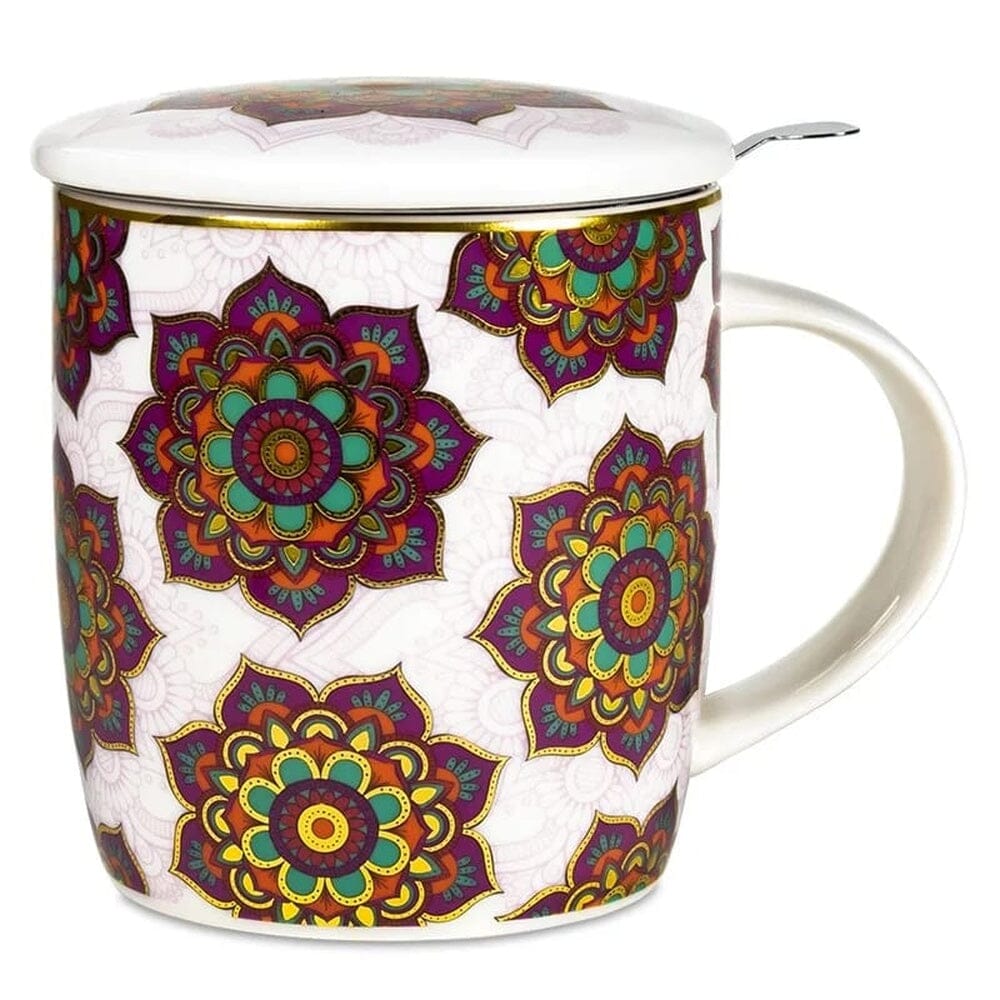 set-teetasse-04-l-mandala-rot-415199 - Flow of Passion