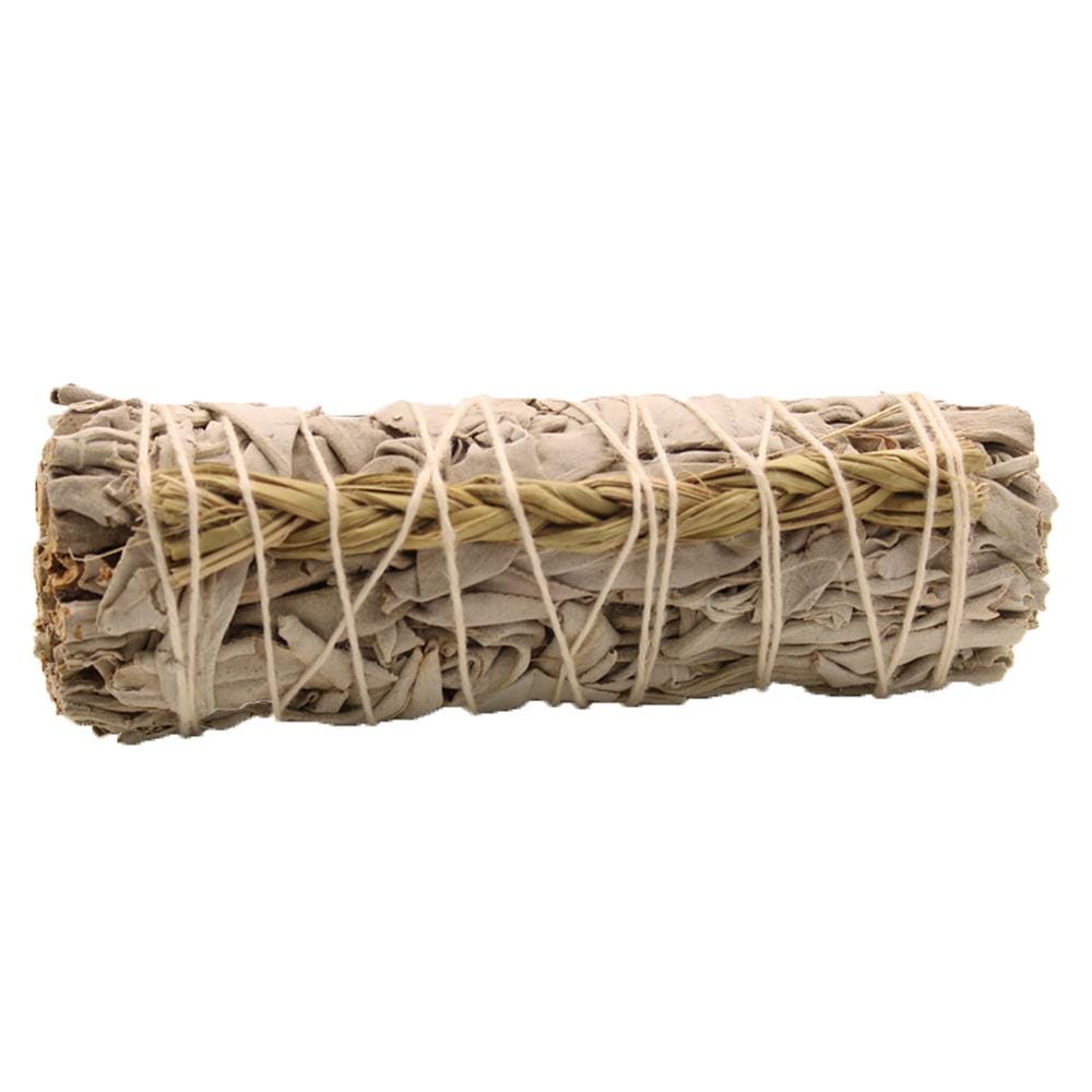 Smudge Stick - White sage & Sweet Grass 10x3cm - Flow of Passion