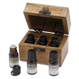 Starterset - Aromatherapie Große 10ml Öle in einer Geschenkbox 12 Stück / 6 Stück - Flow of Passion