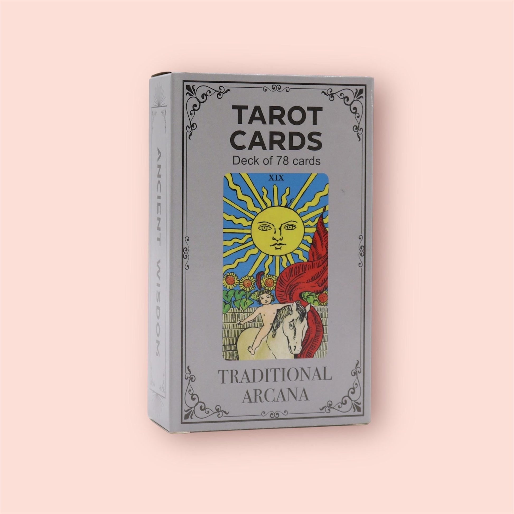 traditionelle Tarotkarten mit Anleitungsbuch - Flow of Passion