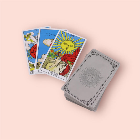 traditionelle Tarotkarten mit Anleitungsbuch - Flow of Passion