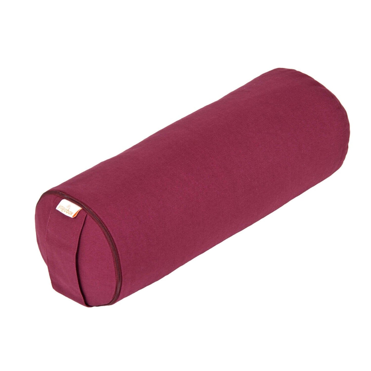 yoga-mini-bolster-nackenrolle-basic-aubergine-buchweizenschalen-38-x-15-x-15-cm-710128 - Flow of Passion