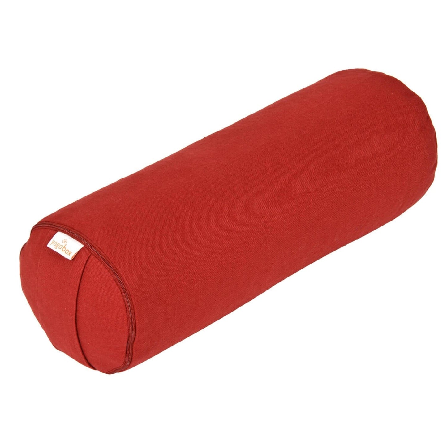 yoga-mini-bolster-nackenrolle-basic-bordeaux-buchweizenschalen-38-x-15-x-15-cm-949626 - Flow of Passion
