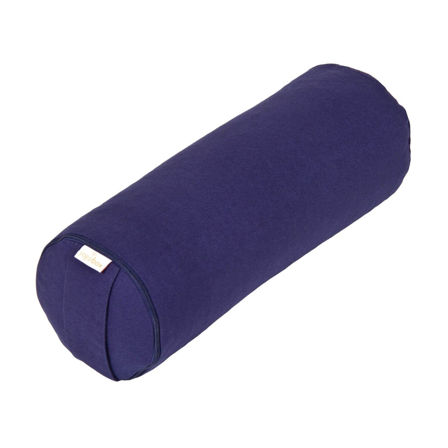 yoga-mini-bolster-nackenrolle-basic-dunkelblau-buchweizenschalen-38-x-15-x-15-cm-792165 - Flow of Passion