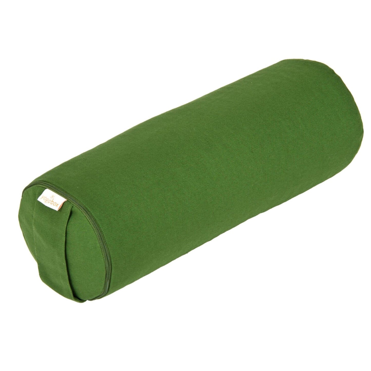 yoga-mini-bolster-nackenrolle-basic-olivgrun-buchweizenschalen-38-x-15-x-15-cm-691840 - Flow of Passion