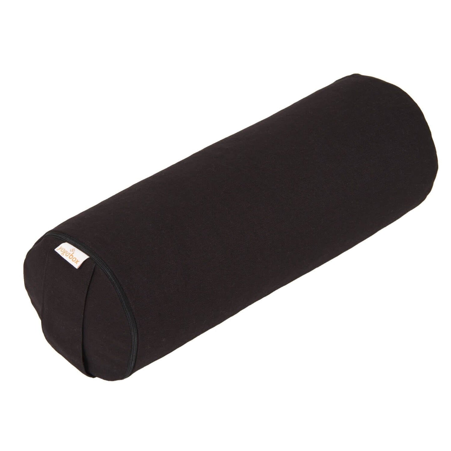 yoga-mini-bolster-nackenrolle-basic-schwarz-buchweizenschalen-38-x-15-x-15-cm-662271 - Flow of Passion