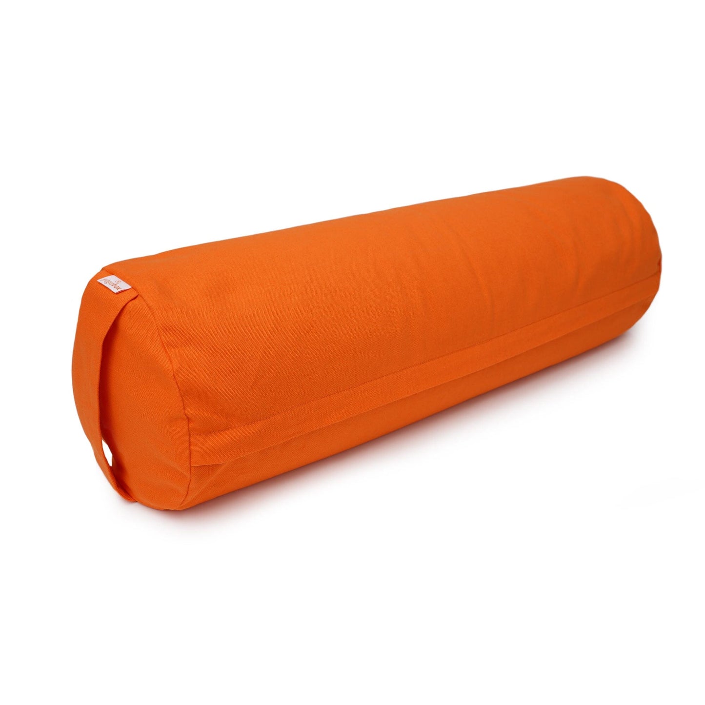yoga-und-pilates-bolster-yogarolle-basic-orange-buchweizenschalen-65-x-22-x-22-cm-508541 - Flow of Passion