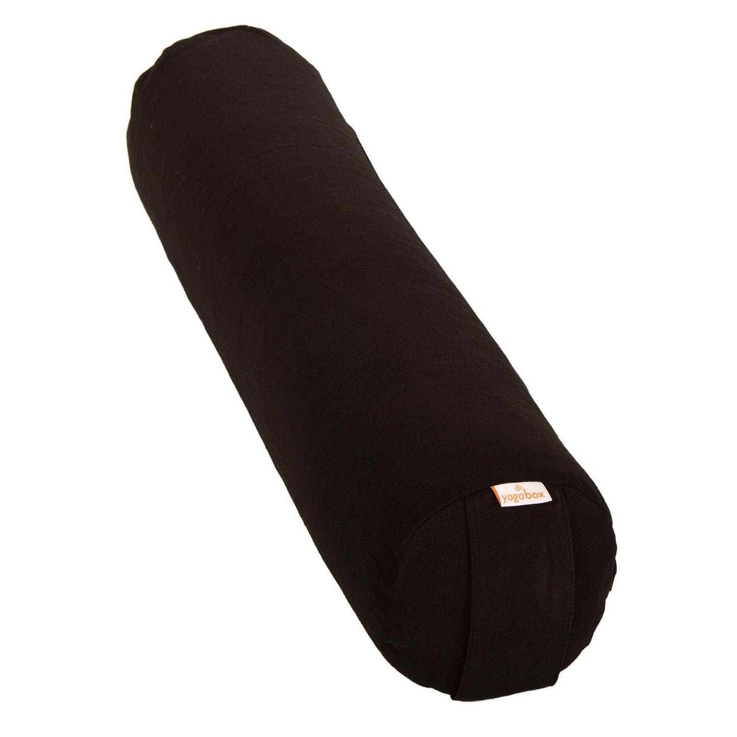 yoga-und-pilates-bolster-yogarolle-basic-small-schwarz-buchweizenschalen-65-x-15-x-15-cm-308113 - Flow of Passion