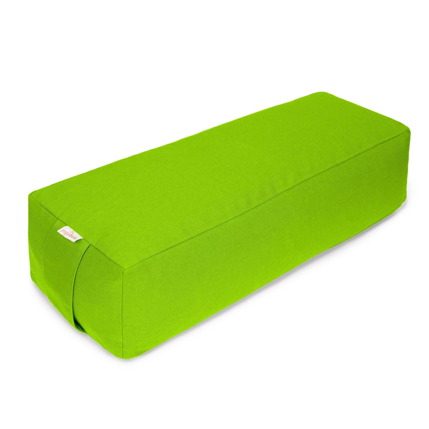 yoga-und-pilates-rechteckbolster-basic-apfelgrun-buchweizenschalen-60-x-20-x-14-cm-450016 - Flow of Passion