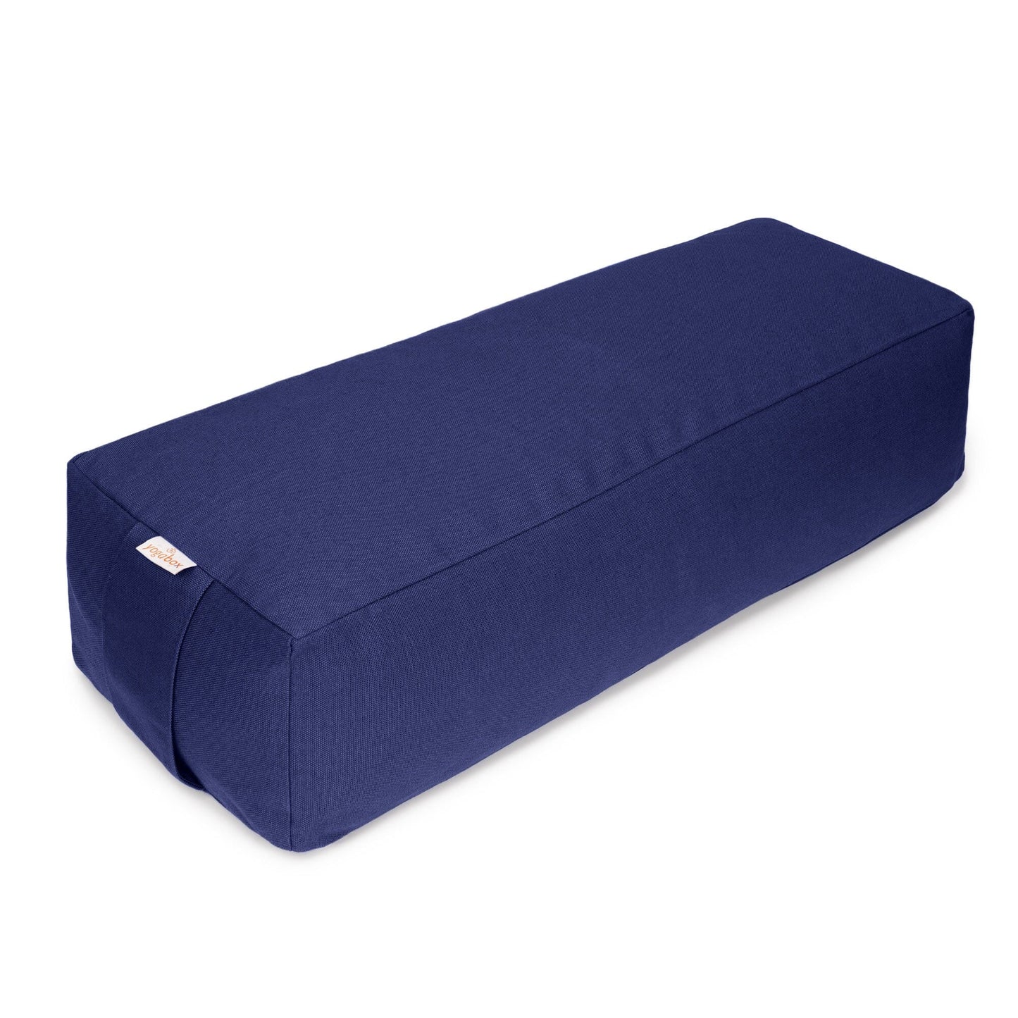 yoga-und-pilates-rechteckbolster-basic-dunkelblau-buchweizenschalen-60-x-20-x-14-cm-109368 - Flow of Passion