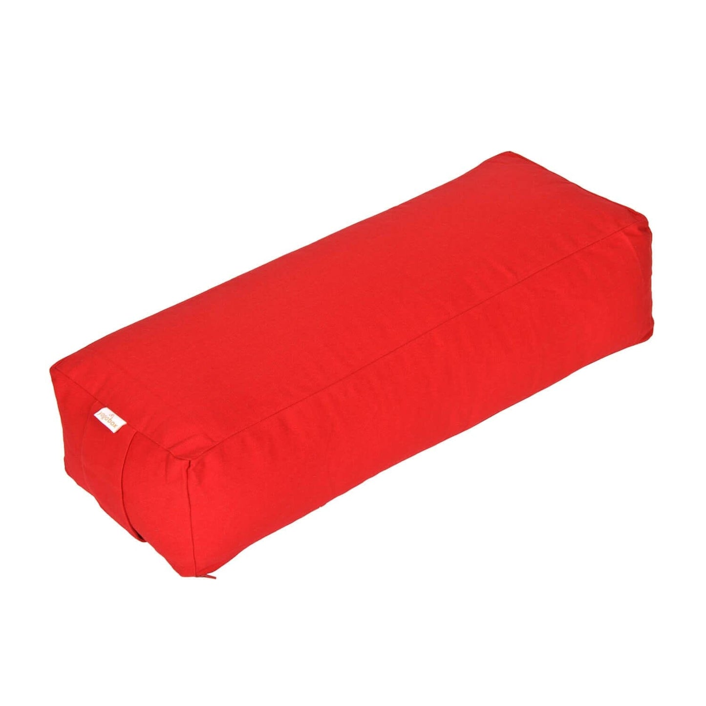 yoga-und-pilates-rechteckbolster-basic-rot-buchweizenschalen-60-x-20-x-14-cm-415517 - Flow of Passion