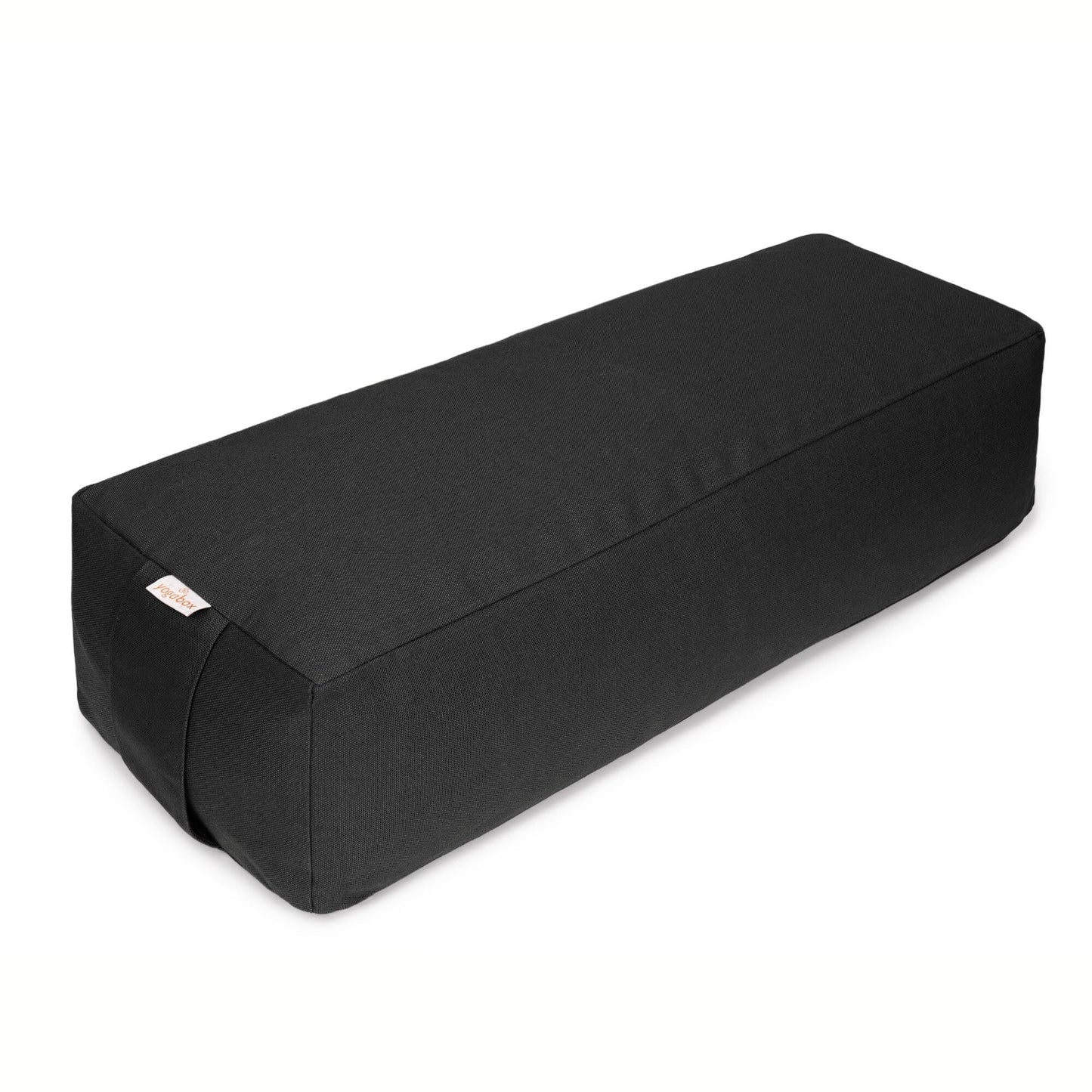 yoga-und-pilates-rechteckbolster-basic-schwarz-buchweizenschalen-60-x-20-x-14-cm-404026 - Flow of Passion