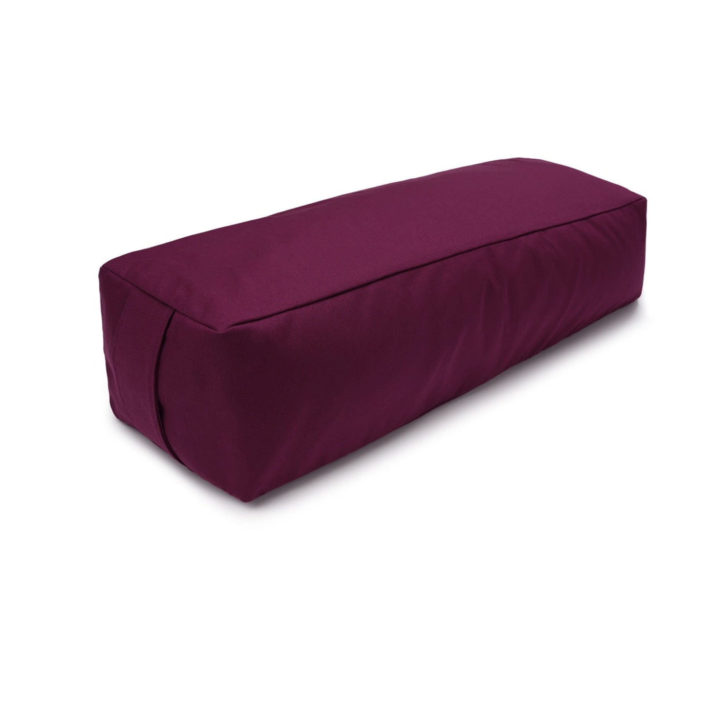 yoga-und-pilates-rechteckbolster-d-regional-hergestellt-aubergine-buchweizenschalen-60-x-20-x-14-cm-514810 - Flow of Passion